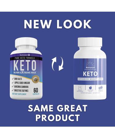 Nutriumph Keto BHB Exogenous Ketones & Diet Pills - Advanced Ketone Supplement for Women & Men - 30 Day Supply - Buy Online on GoSupps.com