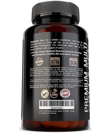 Premium Multi Collagen Peptides Pills - Hydrolyzed Collagen Capsules for Men and Women Types 1 2 3 5 10 - Collagen Supplements for Men - Colageno Hidrolizado Pastillas para Hombre Mujer 90 caps - Buy Online on GoSupps.com