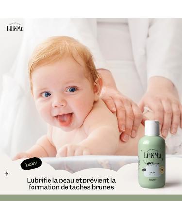 Lili&Mu Natural Oils for Children 150ml | Baby Massage Oil Jojoba Oil Calendula Extract Vitamin E | Vegan Body Oil Nourish Moisturizing Skin - Buy Online on GoSupps.com