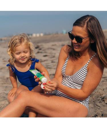 Badger SPF 40 Sport Mineral Sunscreen Cream & Organic Aloe Gel Reef-Friendly Water-Resistant Sport Sunscreen with Zinc Oxide and Cooling and Soothing Fair Trade Organic Aloe Vera Gel - Buy Online on GoSupps.com