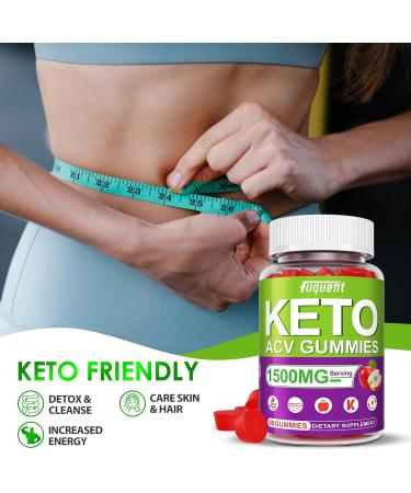 Keto ACV Gummies - Advanced Formula with B12 & Pomegranate | Vegan & Non-GMO | 60 Count - Buy Online on GoSupps.com