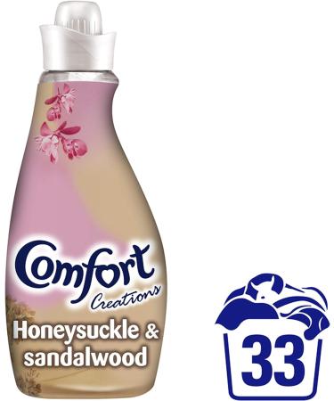 Comfort Honey Suckle and Sandalwood Fabric Conditioner - 33 Washes, Sandalwood Scent - 1 Pack - Buy Online on GoSupps.com