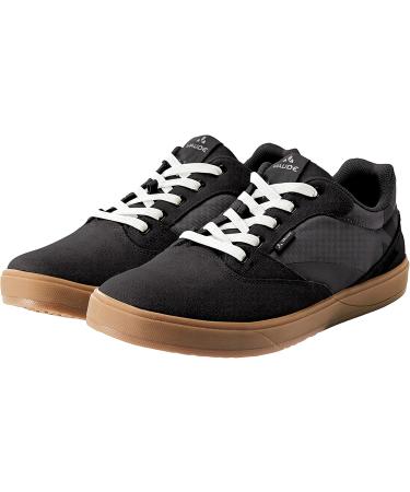 VAUDE AM Moab Gravity Cycling Shoe - Mid-Height Flat Pedal for Men & Women - Size 44 EU - Black & White - International Shipping Available - Buy Online on GoSupps.com