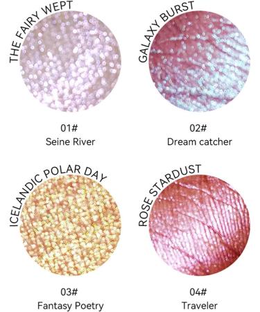 4Pcs Liquid Eye Lasting Glitter Eyeshadow Liquid Multi-Dimensional Eye Looks Eye with Applicator Eyeshadow Liquid-Set - Buy Online on GoSupps.com
