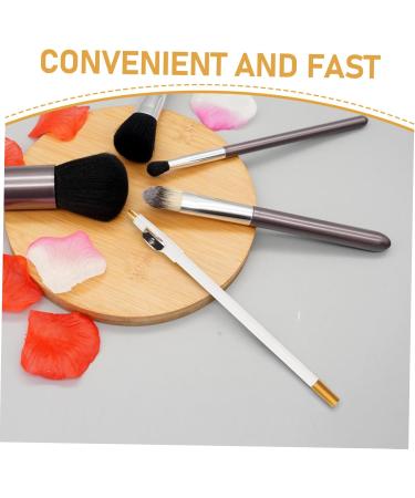 WOONEKY 12pcs Eyebrow Pencil Sharpener Wood Brow Pencil Portable Brow Pencil Eye Brow Pencil White Wooden - Buy Online on GoSupps.com