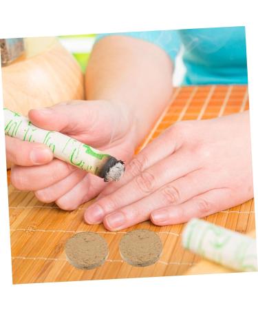 Ultechnovo 140-Piece Moxa Cake Moxibustion Herbal Pencil Kit | Mini Moxa Patch & Stick for Pain Relief | International Shipping Available - Buy Online on GoSupps.com