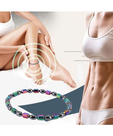 Weight Loss Bracelet Magnetic Therapy Wristband For Women Fast Slimming Stainless Steel Magnetic Fast Weight Loss Bracelet Health Function Natural Slimming Multicolor 2 - Buy Online on GoSupps.com