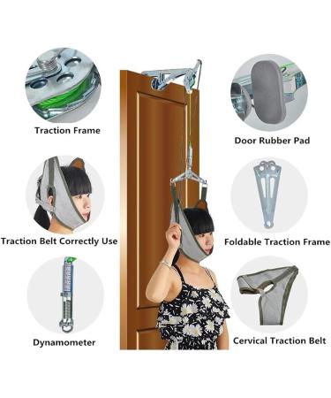 Buy Cusma Cervical Traction Kit - Effective Neck Pain Relief & Shoulder Correction Device for International Shipping - Buy Online on GoSupps.com
