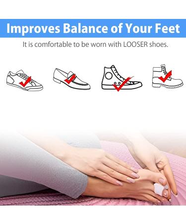 Drucixy Bunion Corrector for Women and Men - Toe Separators for Pain Relief - Big Toe Separator Spacers and Straighteners - Exercise Strap for Hallux Valgus - Buy Online on GoSupps.com