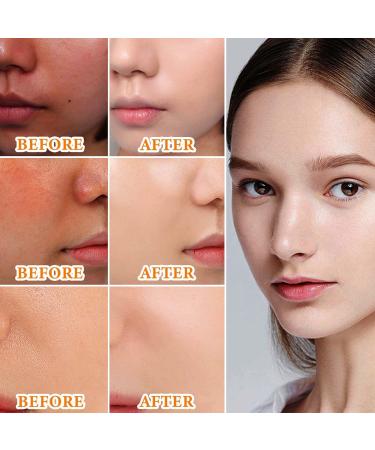 Mushroom Head Air Cushion CC Cream Foundation Loose Setting Powder Long Lasting Moisturizing Concealer with Makeup Sponge Full Coverage Foundation Brushes Makeup Base Set(4PCS)(Natural 01) - Buy Online on GoSupps.com