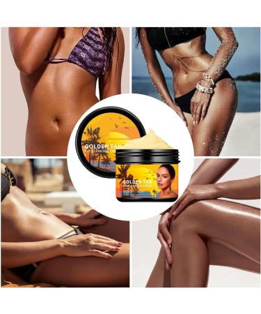 Selftanning lotion instant tanning face natural tanning cream for face and body for women and men 40 g black cream - Buy Online on GoSupps.com