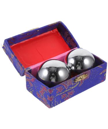 2st fitness handball for older people Handbaoding balls baoding fitness ball massage ball fitness balls for the hand hand massage device hollow massage ball training ball iron ball