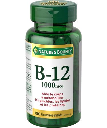Nature's Bounty Vitamin D3 (1000IU 500 Softgels) and Vitamin B12 (1000mcg 100 Tablets) Bundle - Buy Online on GoSupps.com