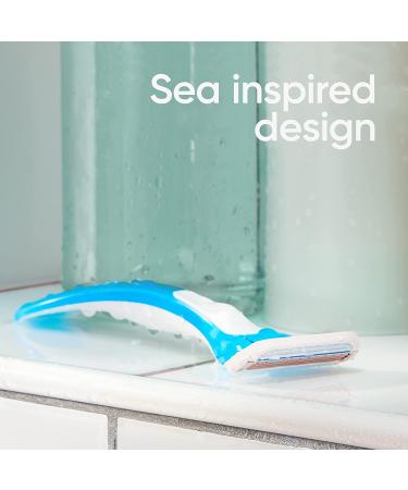 Gillette Venus Oceana Women's Disposable Razor - 3 Razors (Pack of 1) - Buy Online on GoSupps.com