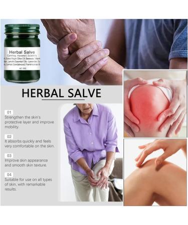 Organic Comfrey Salve for Bone Healing | Herbal Relief - 1pc | Shop Internationally - Buy Online on GoSupps.com