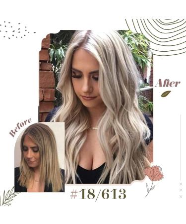 Buy Ash Blonde Real Hair Bonding Extensions | 50g 45cm - Temporarily Limited Discount! - Buy Online on GoSupps.com