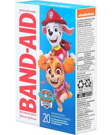Buy Band-Aid Bandages Nickelodeon Paw Patrol - 40 Assorted Sizes for Kids | Best International Shipping - Buy Online on GoSupps.com