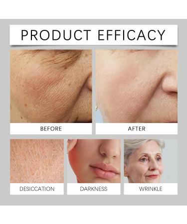  JASUBAI 2 Pack Retinol Collagen Cream with 5% Hyaluronic Acid Anti-Aging Firming Serum for Face Neck Eye Reduce Wrinkles Dark Circles and Puffiness - Buy Online on GoSupps.com