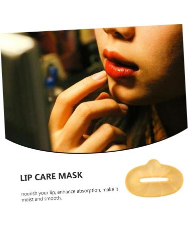 20Pcs Exfoliating Lip Mask Lip Membrane Gel Moisturizing Lip Mask Natural Face Mask Lip Care Mask Lip Pads Lip Balm Collagen Material - Buy Online on GoSupps.com