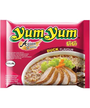 Yumyum Instant Duck Noodle Soup Duck Flavor 60g (Box of 30)