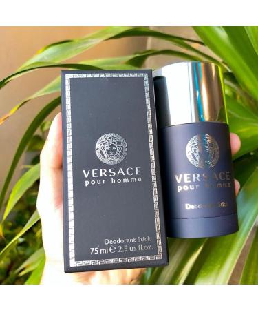 Versace Pour Homme Deodorant Stick 75ml - Fresh Men's Fragrance (Pack of 1) - International Shipping Available - Buy Online on GoSupps.com