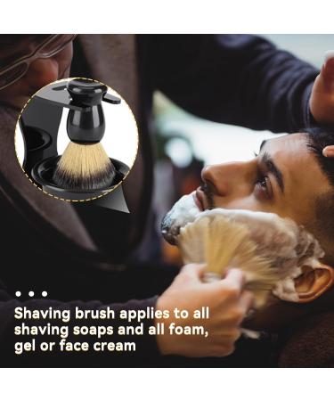 3-in-1 Men's Shaving Kit: Shaving Brush & Bowl Set with Safety Stand - Portable Shave Accessories - Buy Online on GoSupps.com