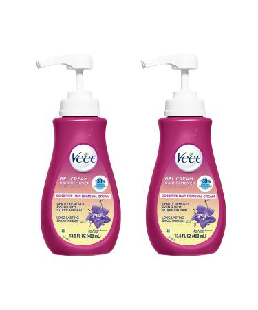 Veet Gel Cream Legs & Body, Pink, 27.04 Fl Oz, Pack of 2