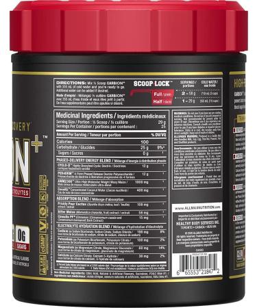 ALLMAX Nutrition - CARBION+ (Hydration Endurance & Recovery) - Blue Ice - 725 Gram Blue Bomb Pop 725.0 g (Pack of 1) - Buy Online on GoSupps.com