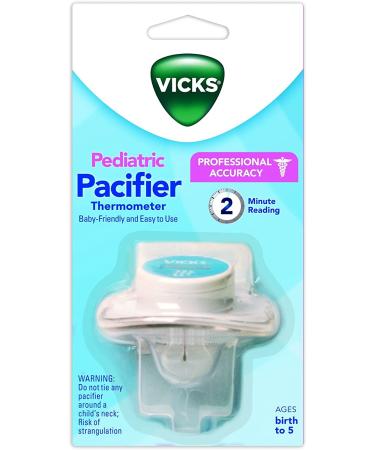 Vicks Pacifier Thermometer - Accurate Baby Fever Measurement & Comfort - Buy Online on GoSupps.com