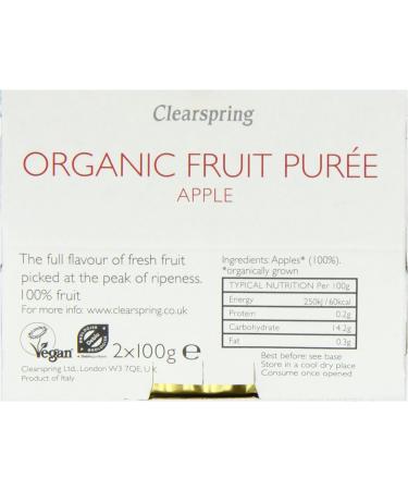 Clearspring Fruit Compote 2 x 100 g Pack of 12 - Buy Online on GoSupps.com