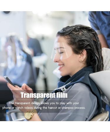 50 PCS Protective Anti-Fog Face Shields | Reusable Clear Visors for Hair Salons & Barbers | Safety Masks for Beauty and Make-Up Protection - Buy Online on GoSupps.com