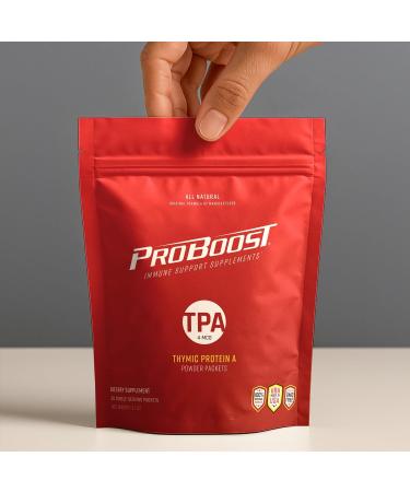 ProBoost TPA Thymic Protein A Powder Packets - 4 McG TPA - Immune System Support Supplement - 30 Packets - Buy Online on GoSupps.com
