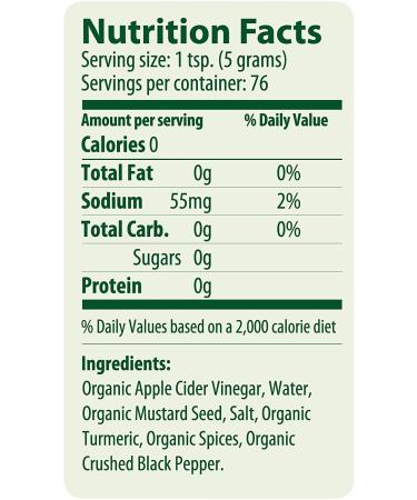 Portland Organic Mustard - Paleo Approved - 13 oz (Pack of 1) - Buy Online on GoSupps.com