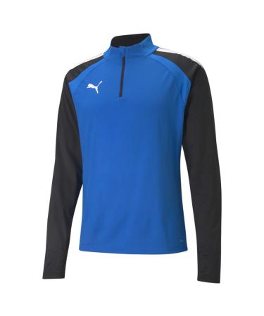 PUMA Men's Sweater XL Electric Blue Lemonade-puma Black
