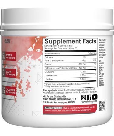 Buy Edge BCAA - 60 Servings (Fruit Punch) | Best International Shipping for Sports Supplements - Buy Online on GoSupps.com