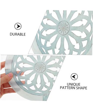 ABOOFAN Acrylic Wall Indoor Art Decor Delicate Home Pendant Bedroom Shaped Party Prop Mount Ornament 20x20cm Grey - Buy Online on GoSupps.com