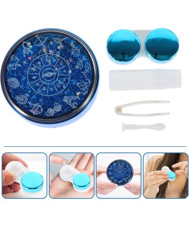 Minkissy Colored Contact Lenses Set with Case & Tweezers | Portable Travel Kit for Eye Care - Buy Online on GoSupps.com