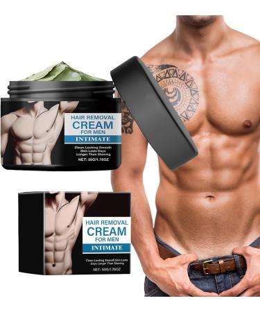 Hair Removal Cream 50g Gentle Non-Irritating Lotion for Men Body Hair Removal Cream For Body Legs Arms Underarms Back and Other Areas - Buy Online on GoSupps.com