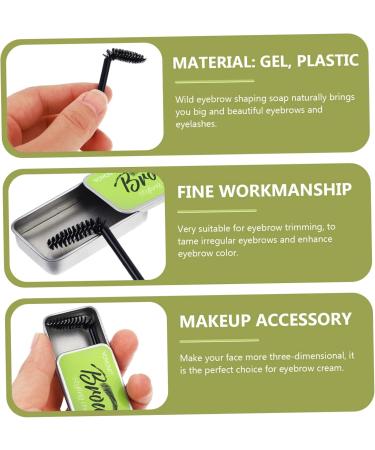 NOLITOY 3 Sets Natural Mascara Eyebrow Shaping Cream Woman Brow Soap Woman Eyebrow Soap Eyebrow Powder Wild - Buy Online on GoSupps.com