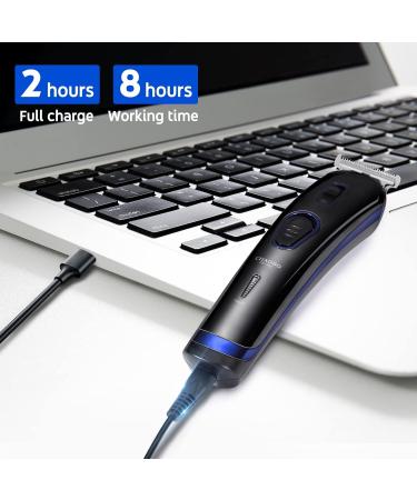 Buy Cordless Hair Clippers for Men - Rechargeable Beard Trimmer & Hair Cutting Kit - USB Electric Clipper - Perfect for Barbers & Home Use - Buy Online on GoSupps.com