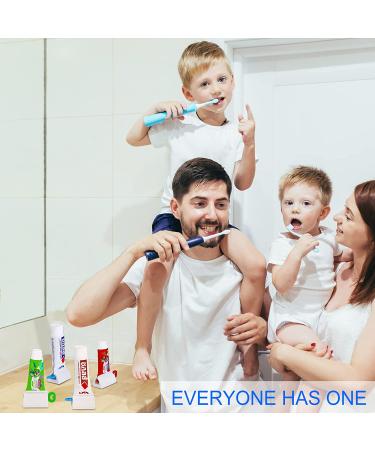 Set of 4 Rolling Toothpaste Squeezer - Simple, Practical & Kid-Friendly - Buy Online on GoSupps.com