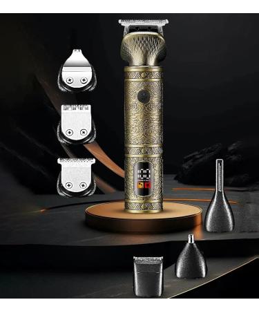 Professional Hair Clippers for Men - 18 in 1 Rechargeable Grooming Kit with LCD Screen for Beard Body Nose & Ear - International Shipping Available - Buy Online on GoSupps.com