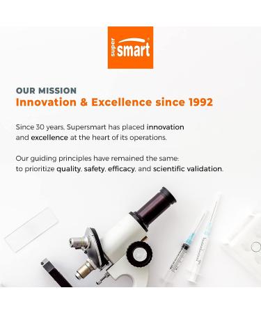 Supersmart Lymphatonic 40mg | Lymphatic Drainage & Swelling Support Supplement - Melilotus Officinalis 18% Coumarin - 120 Vegetarian Capsules - Buy Online on GoSupps.com