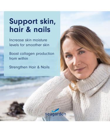 Seagarden Marine Collagen Powder - Wild-Caught Arctic Cod Peptides for Skin, Hair & Health - 300g Lemon Protein Supplement - Buy Online on GoSupps.com