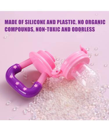 3-Pack Kauschnuller for Babies | Thumb Brushes Dropper & Cleaning Tweezers | Perfect Baby Food Accessories & Newborn Gift - Buy Online on GoSupps.com