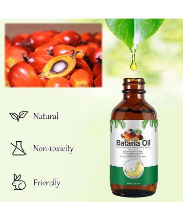 LXYNALI Batana oil for hair 60 ml 100 pure natural Batana oil against hair loss organic hair oil for growth and repair of dry damaged hair - Buy Online on GoSupps.com