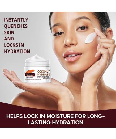 Mnozreo Caring moisturizer with coconut oil 50 g 1 piece natural coconut oil body cream for dry skin hydrated moisturizes and rejuvenates - Buy Online on GoSupps.com
