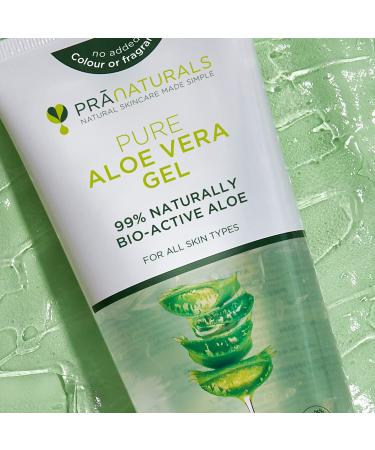 PraNaturals Aloe Vera Gel 200ml - Soothing & Nourishing Natural Moisturizer (Pack of 3) - International Shipping Available - Buy Online on GoSupps.com
