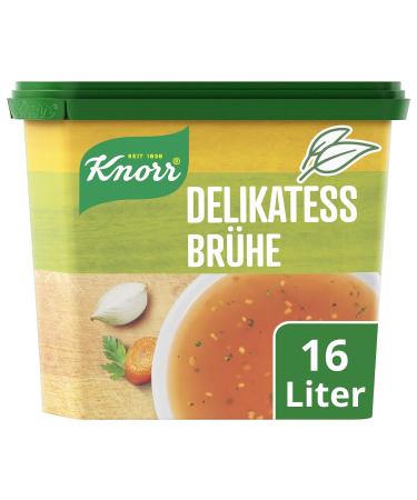 Knorr Delicatessen Vegan Vegetable Broth - Spicy Flavor | 6x329g Pack | 16L - Buy Online on GoSupps.com