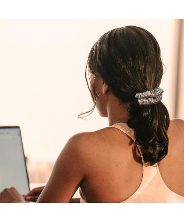 Yonchic 6-Piece Retro Fabric Elastic Hair Ties Casual Elegant Style Scrunchies Girls Ponytail Holders Multicolor Fashion Rubber Bands Hair Accessories No Damage for Women - Buy Online on GoSupps.com